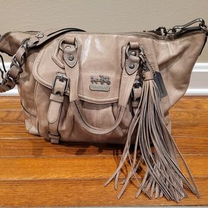 Limited Edition Taupe Leather Coach Madison Brynne
